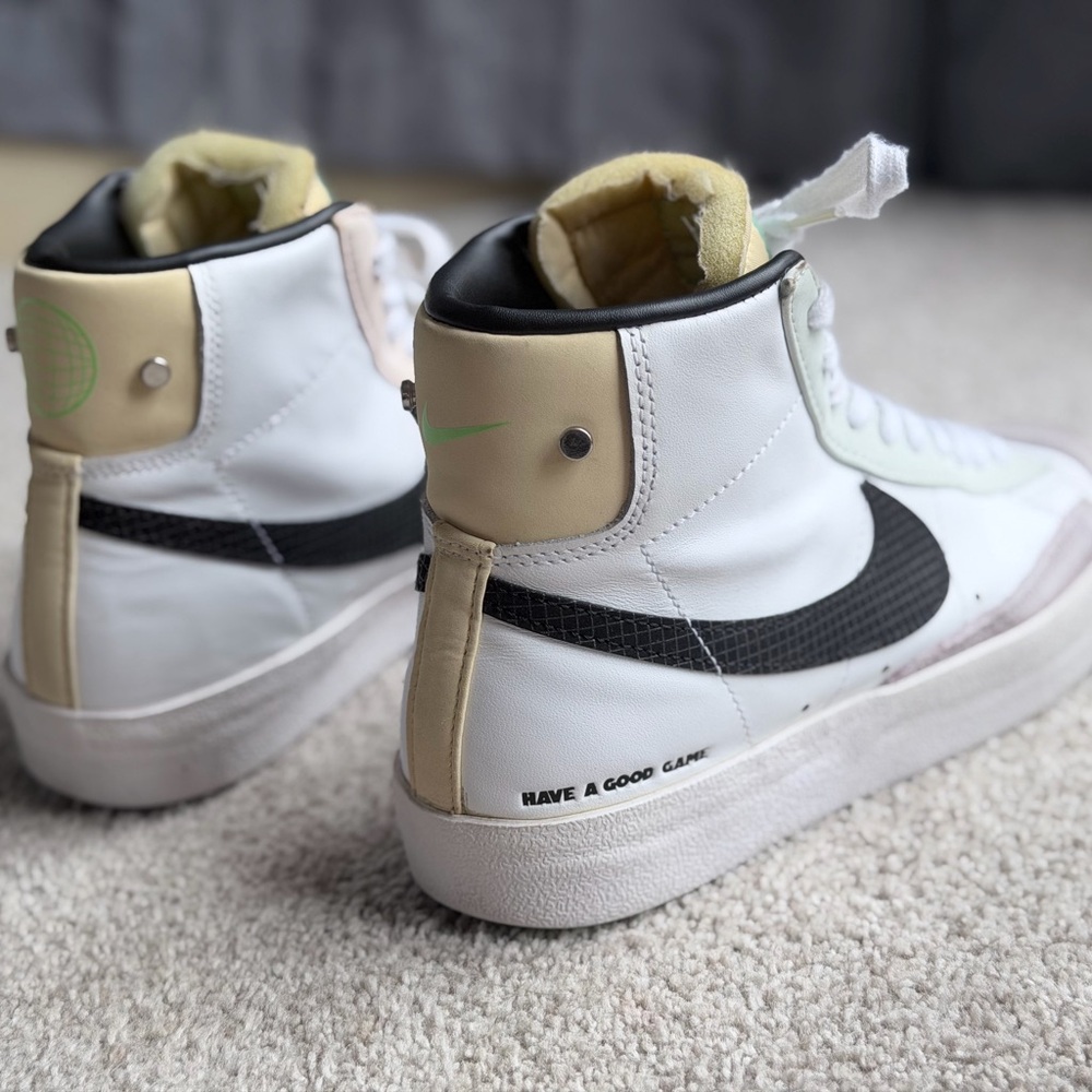 Nike Blazer Mid '77 Vintage 'Have A Good Game' White Pastel High Top Sneakers - Picture 4 of 11